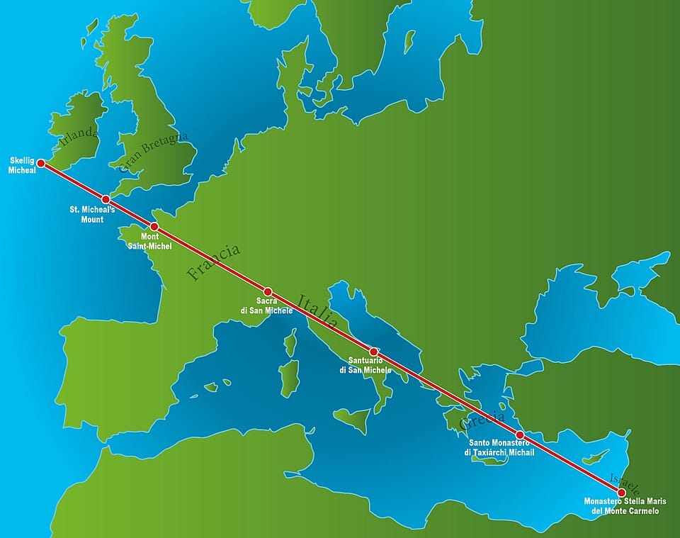 The Sword of St. Michael: Europe’s Mysterious Line of Sacred Sites Stretching to the Holy Land