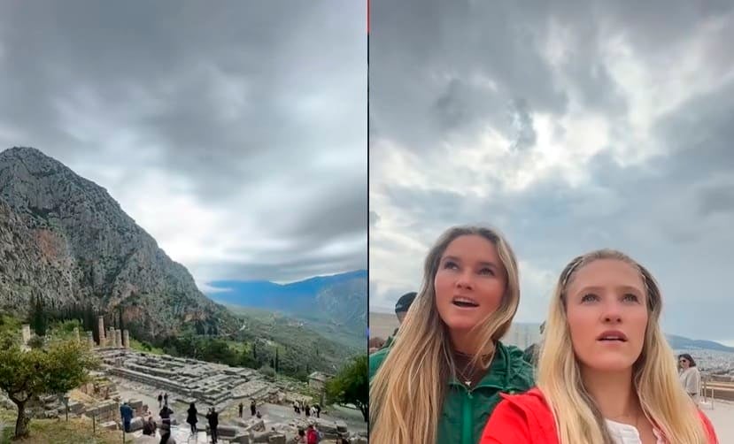 American Tourists Awe Greece