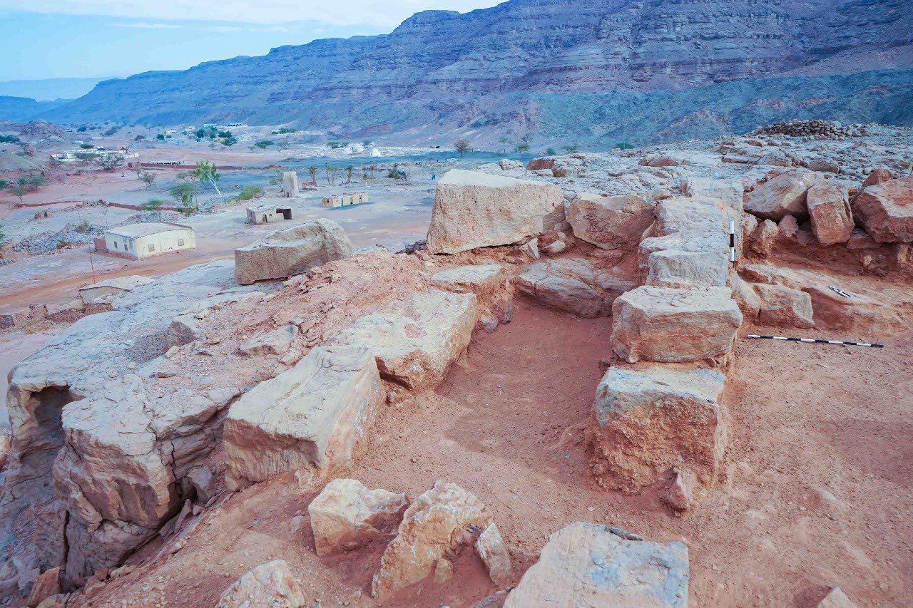 Archaeologists find ancient copper smelting workshops and sandstone buildings at the Wadi al-Nasb site in South Sinai, Egypt