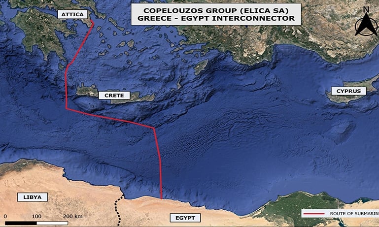 Greece Egypt energy corridor