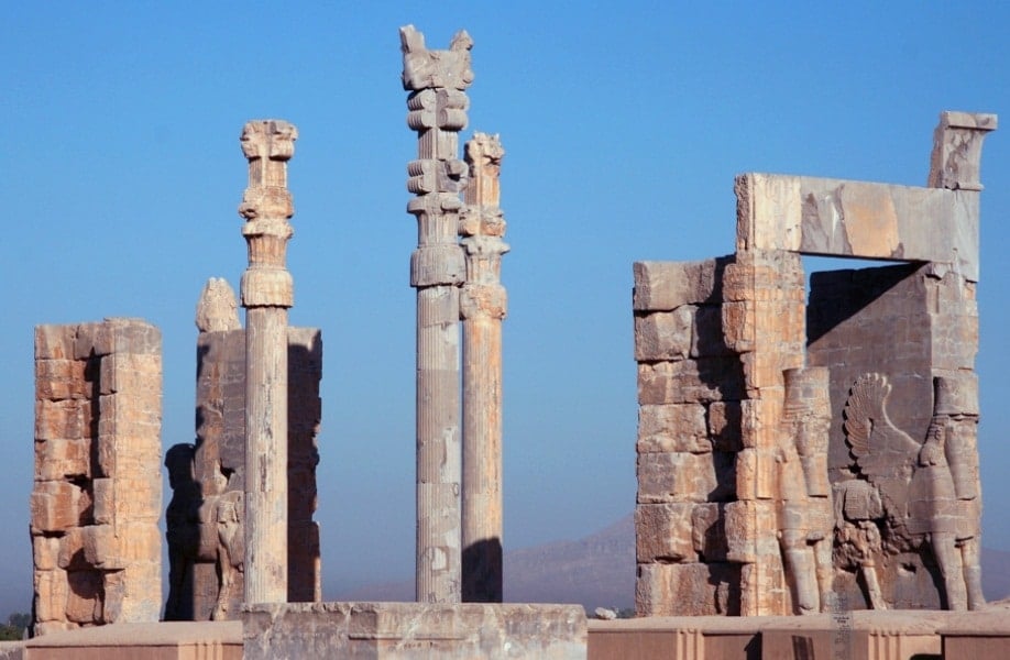 The gross  of each  nations, Persepolis