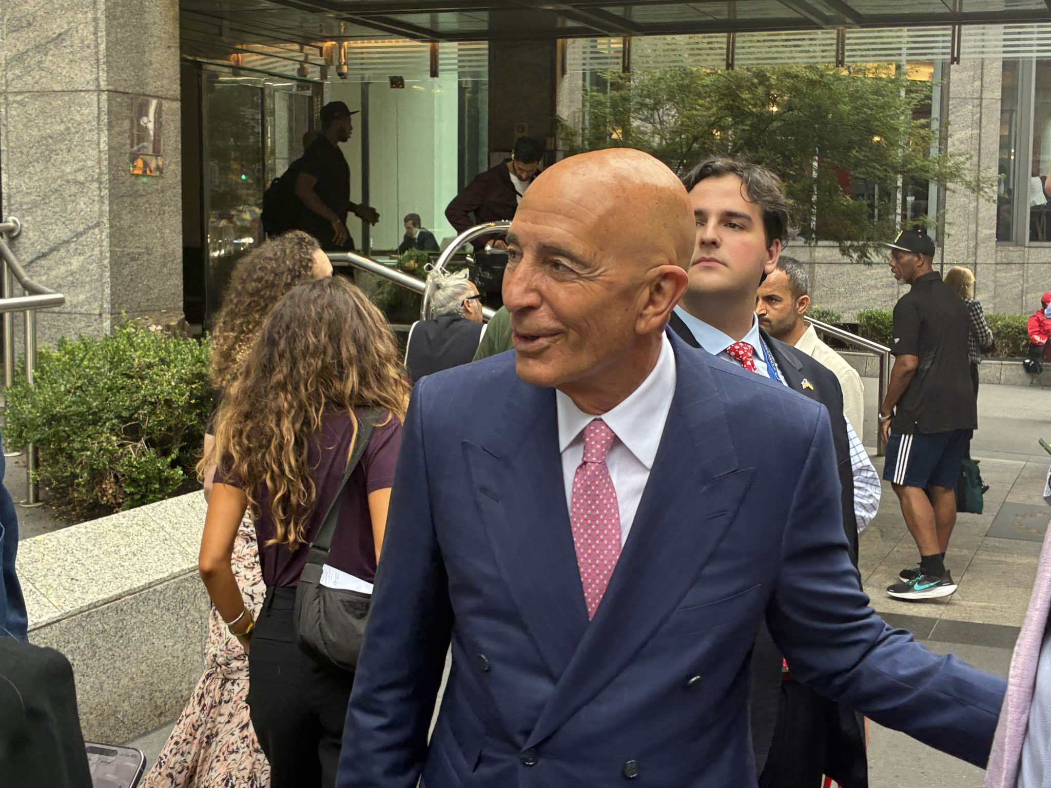 US Ambassador Tom Barrack Talks Greece and Turkey Ahead of Trump-Erdogan Meeting