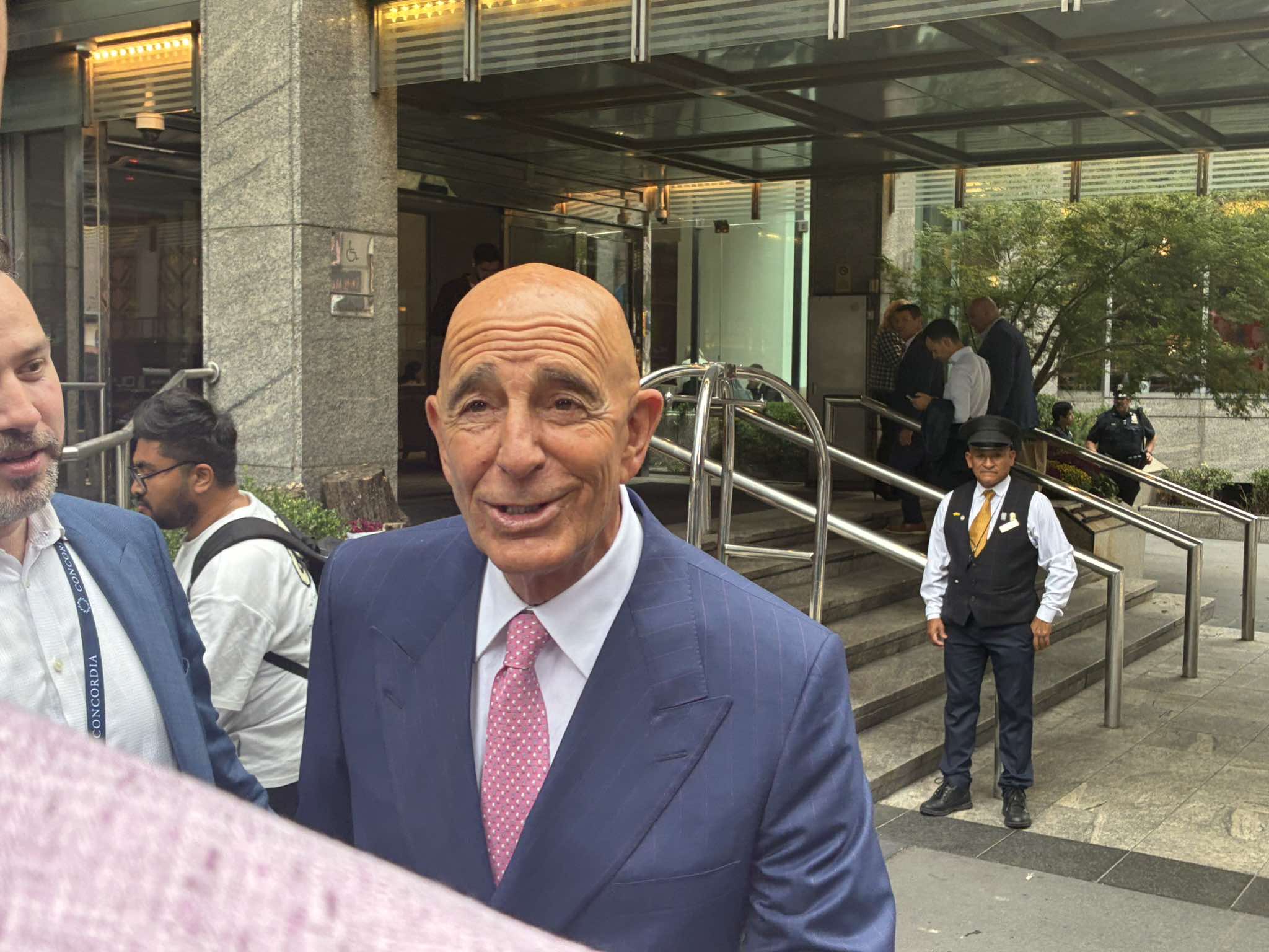 Tom Barrack Greece Turkey