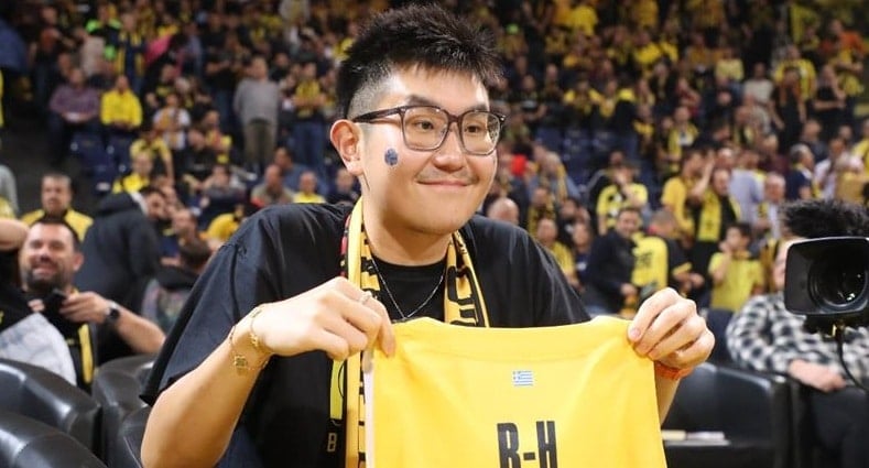 Richard Hsiao Greek basketball