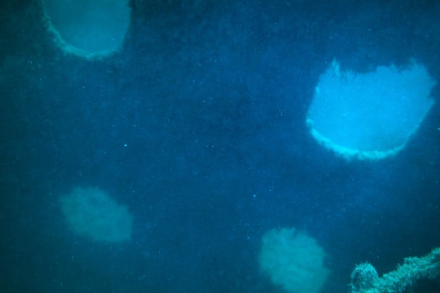 WWII shipwreck, Missolonghi, Greece