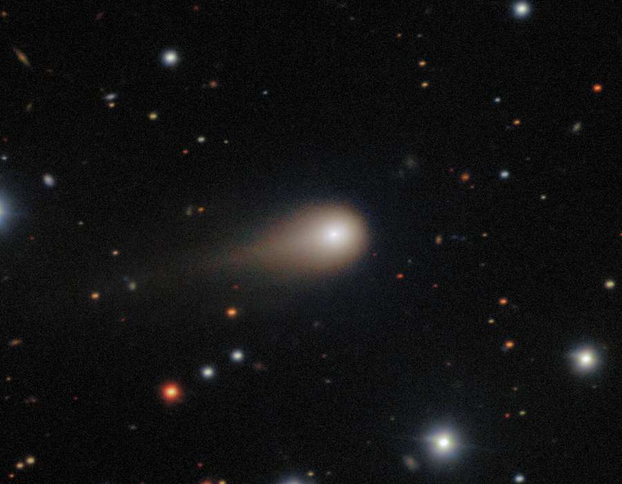 A deep image of interstellar Comet 3I/ATLAS