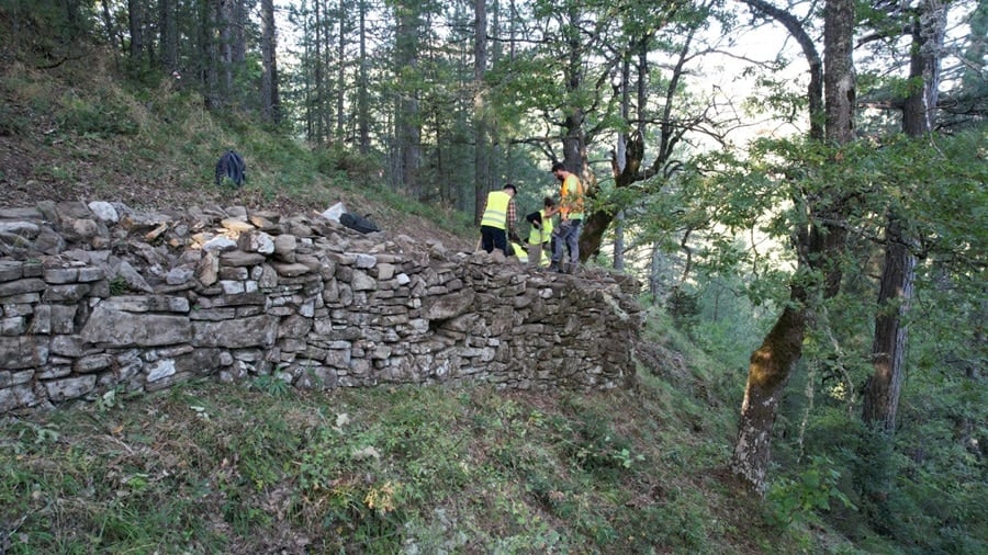 ancient fortress Pindus