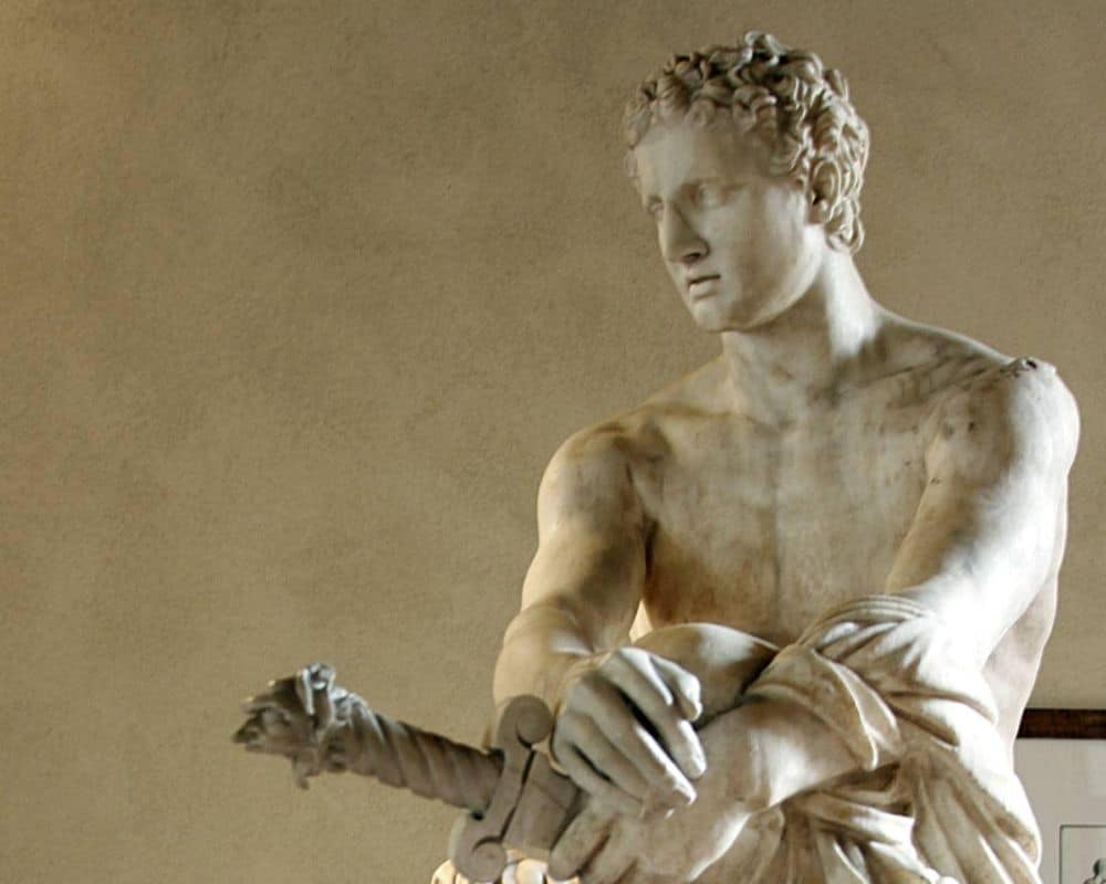 Greek god of war Ares, Mars