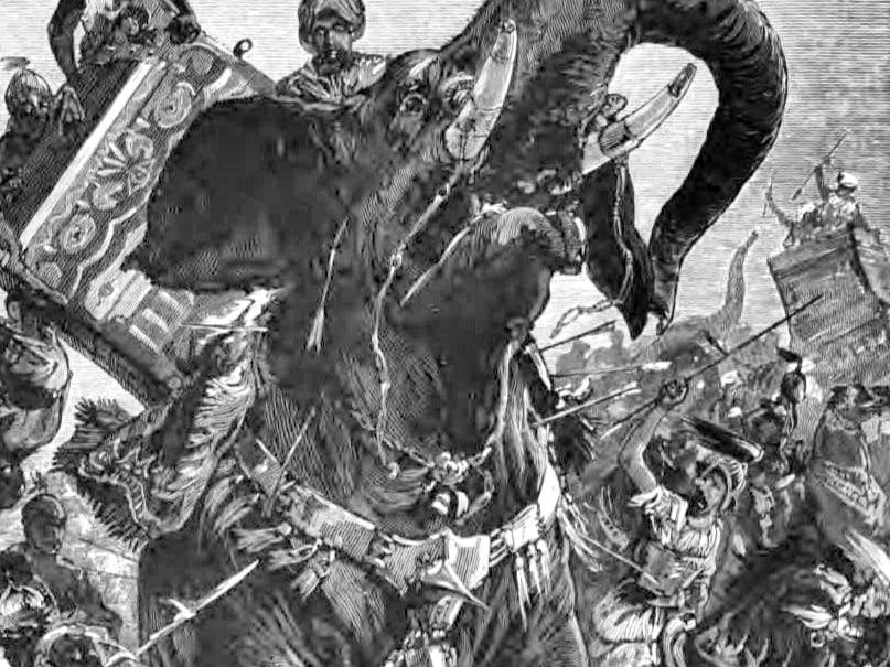 When Ancient Greeks Unleashed War Elephants in Battle and Changed History