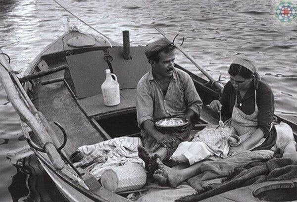 Fisherman family Greece