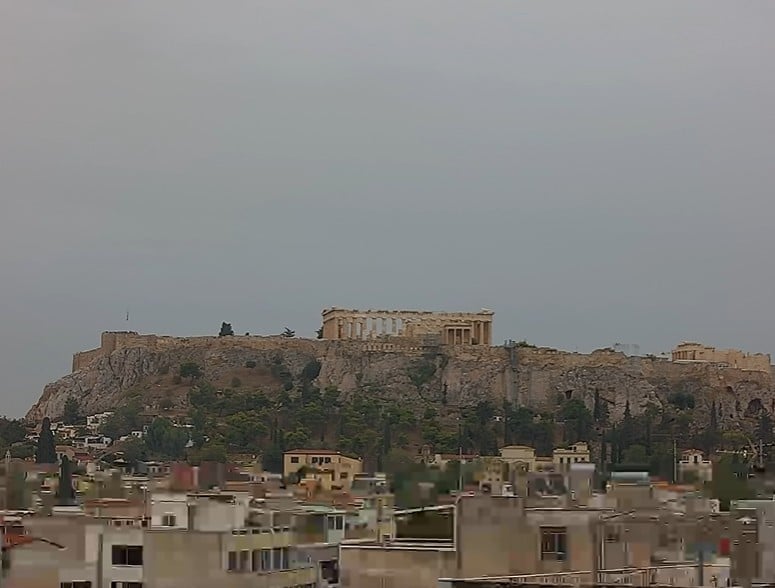 Parthenon scaffolding