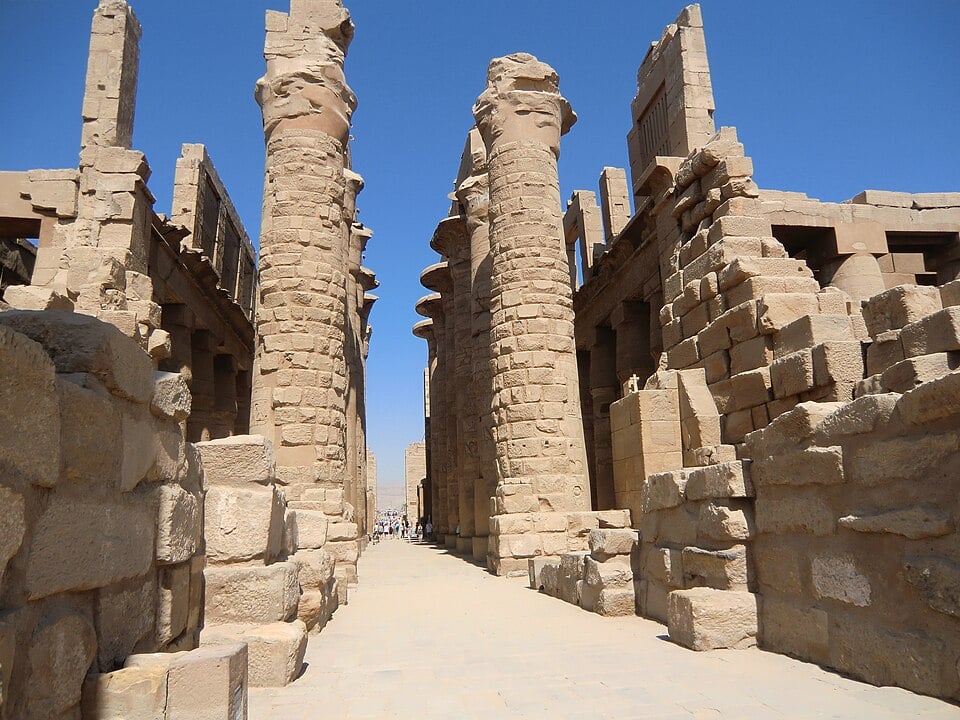 The Great Hypostyle Hall of Karnak Temple