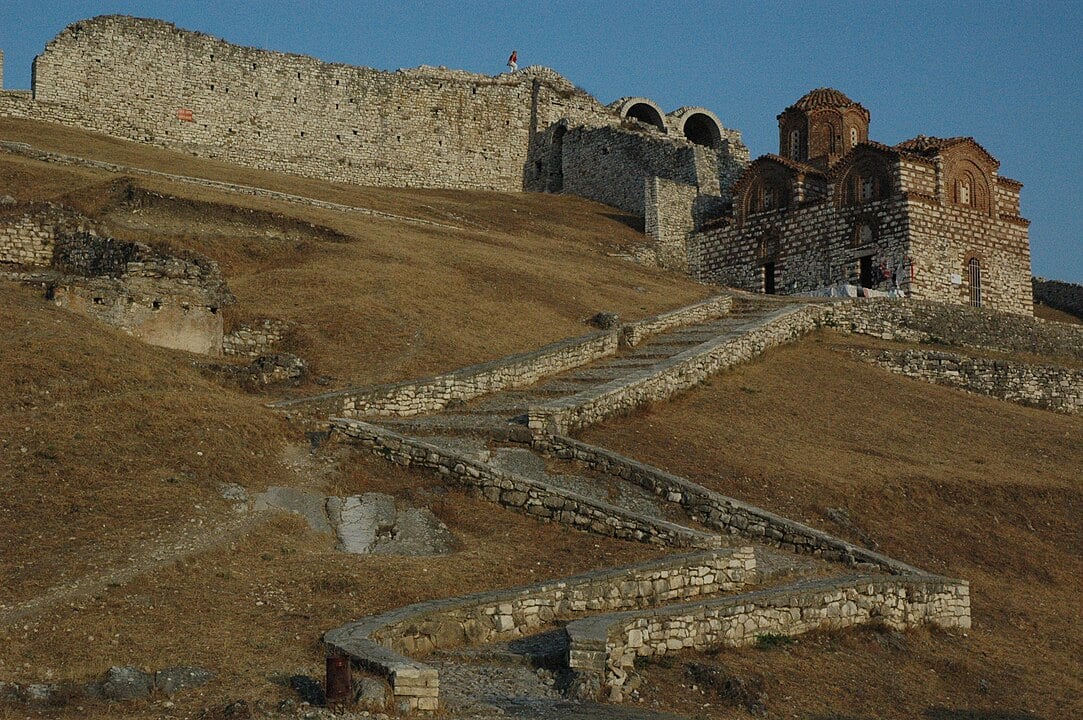 13th-century Byzantine Holy Trinity Church in ancient Antipatrea, present-day Berat