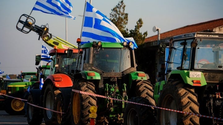 Protesting Farmers Blockade Greece’s Borders with Bulgaria, North Macedonia