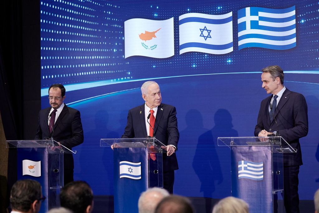 Greece, Cyprus and Israel Deepen Strategic Ties at Jerusalem Summit