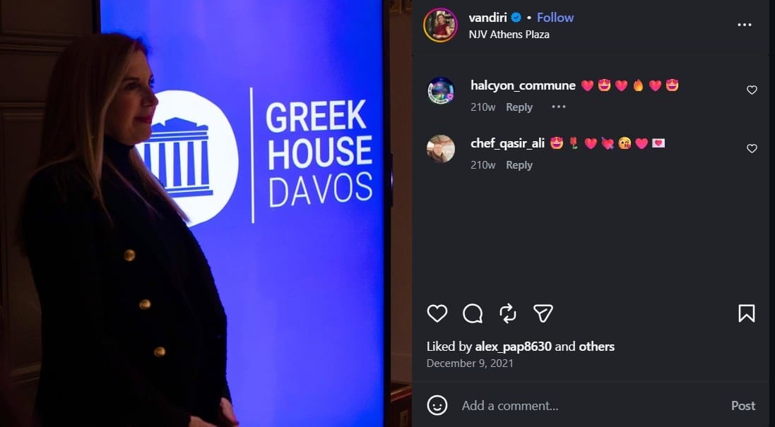 Řecká sněmovna Davos Trump