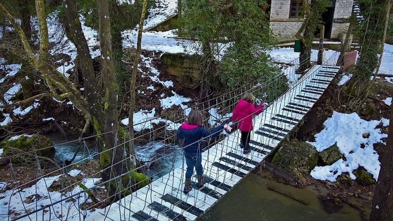 The musical bridge in Pavliani