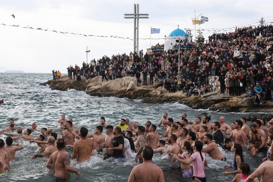 Greece Celebrates Epiphany With Traditional Blessing of the Waters