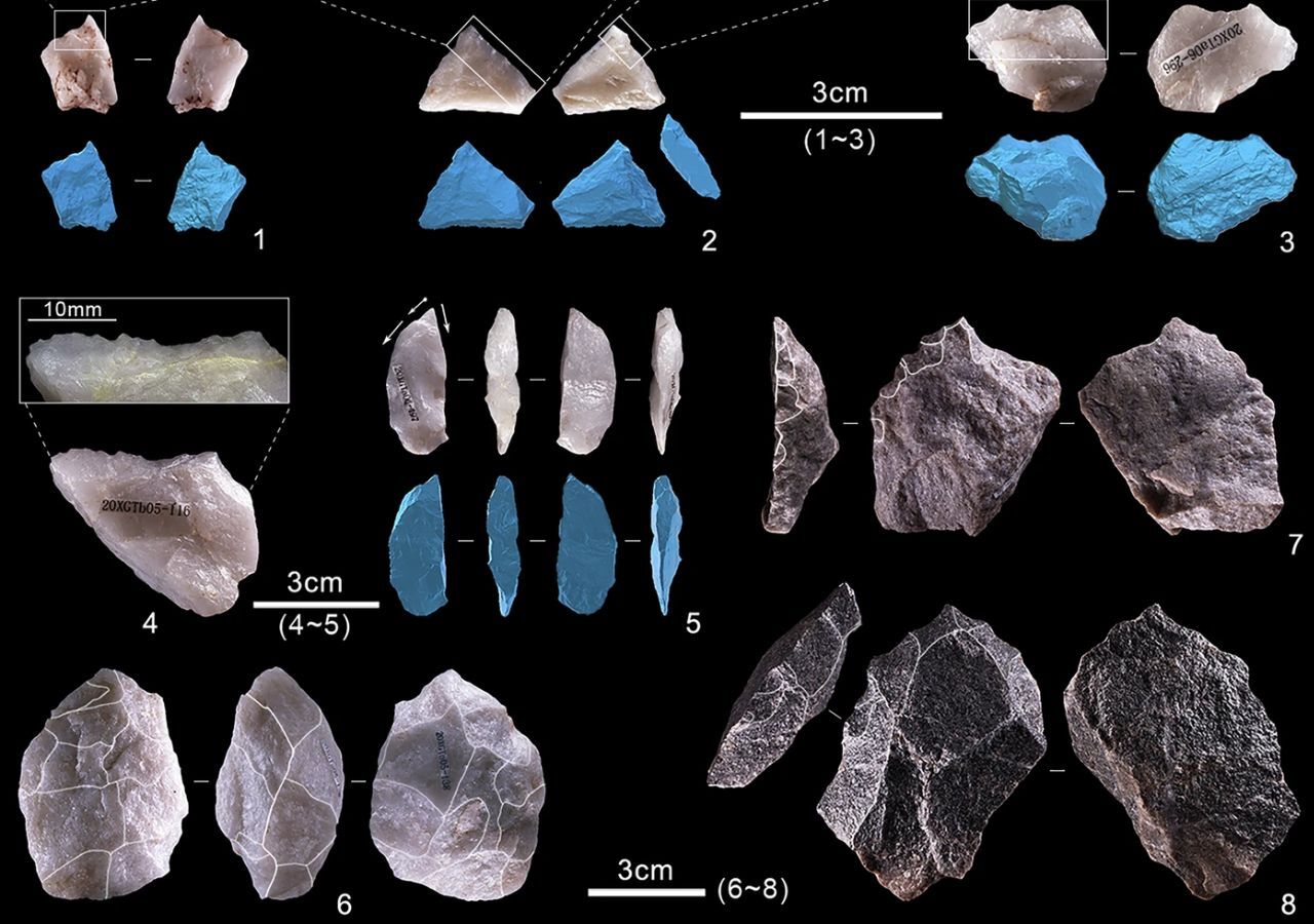 Stone tools from Xigou including use-wear observations