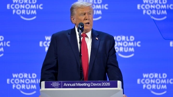 Trump Davos Greenland