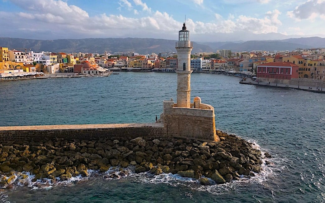 Chania Port, Crete, Greece