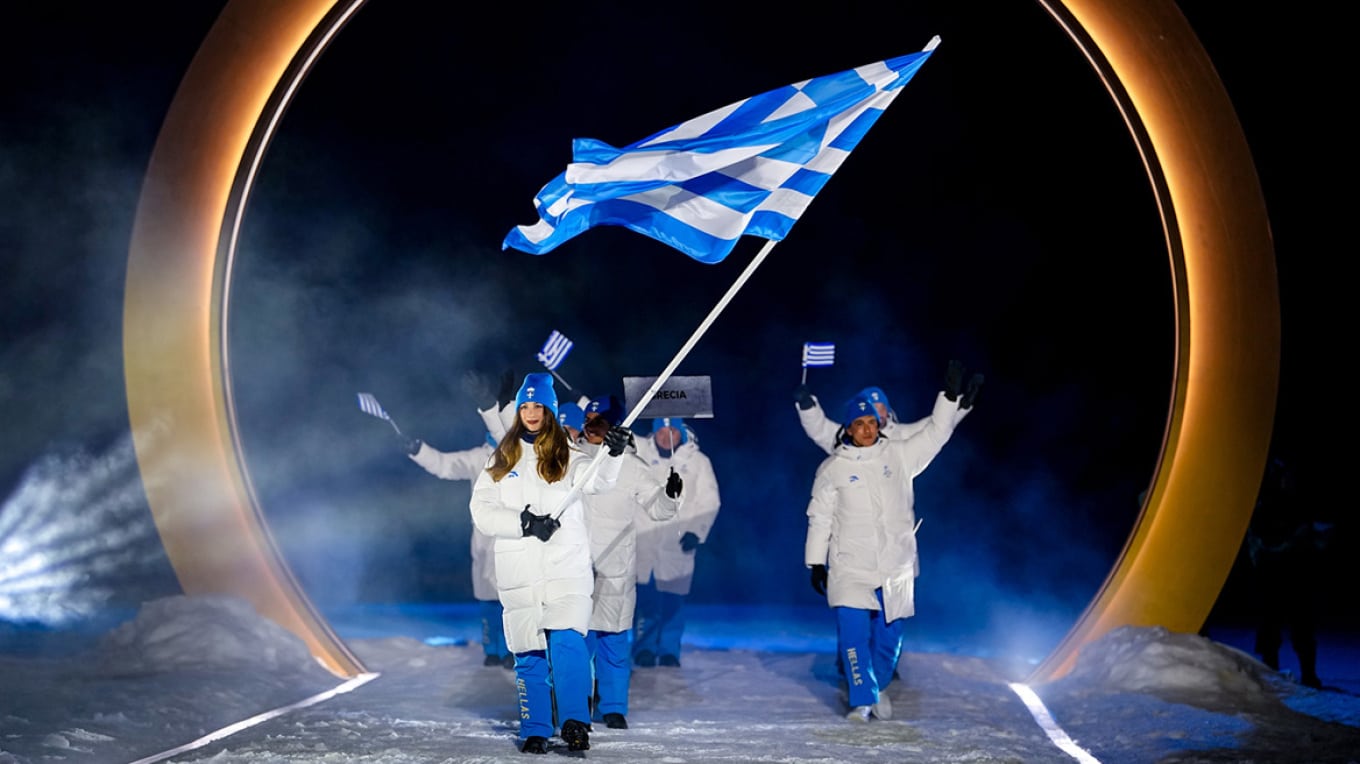 Winter Olympics 2026 Open in Italy as Greece Leads Parade in Historic Dual Flame Ceremony