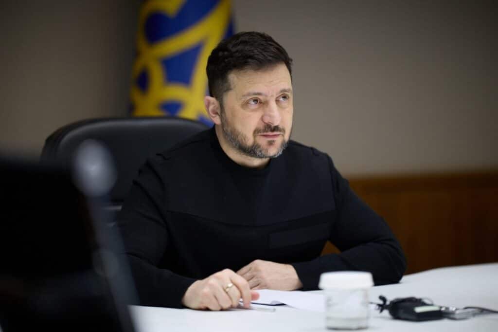 President of Ukraine Volodymyr Zelenskyy