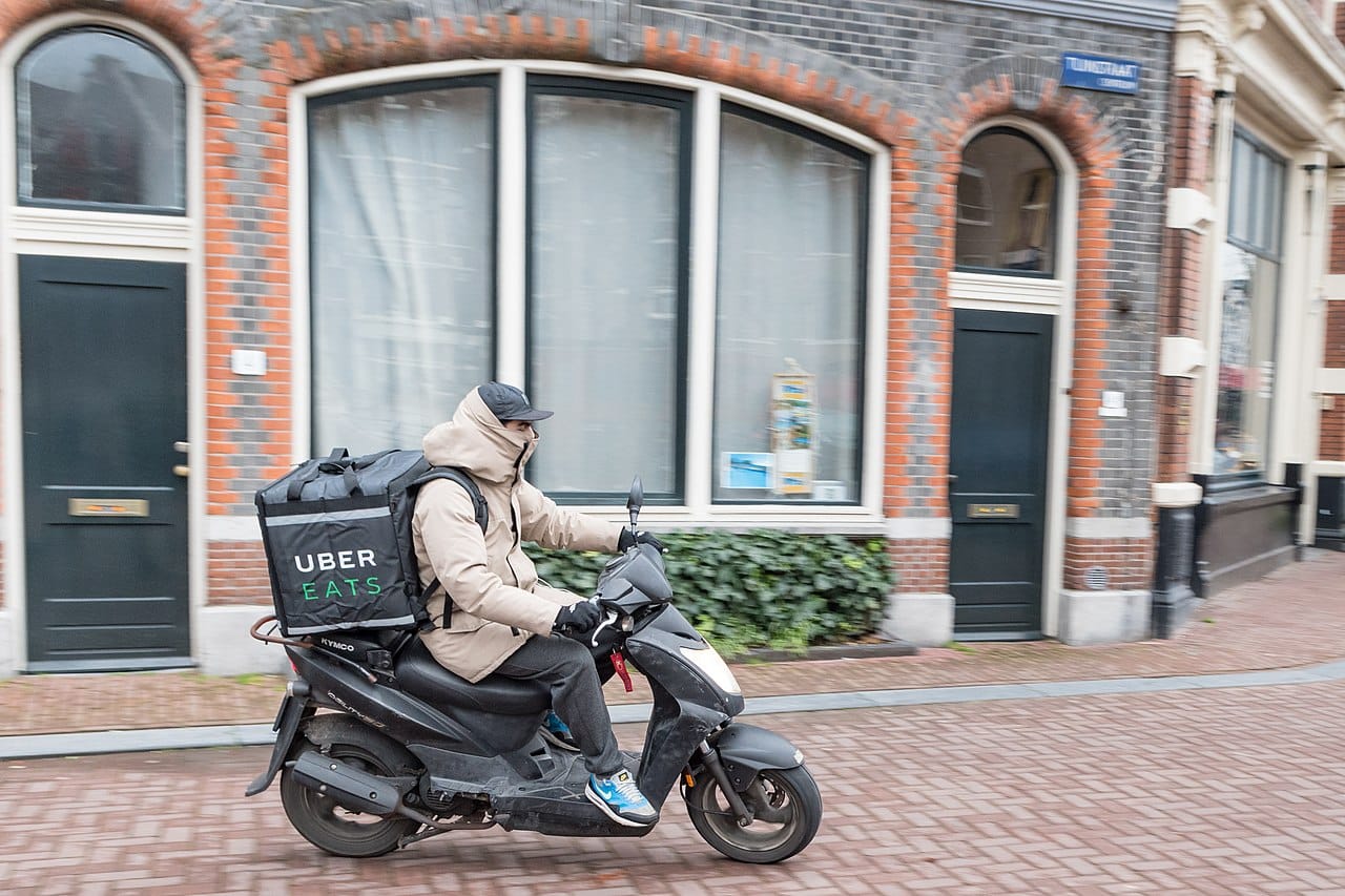 Uber Eats delivery