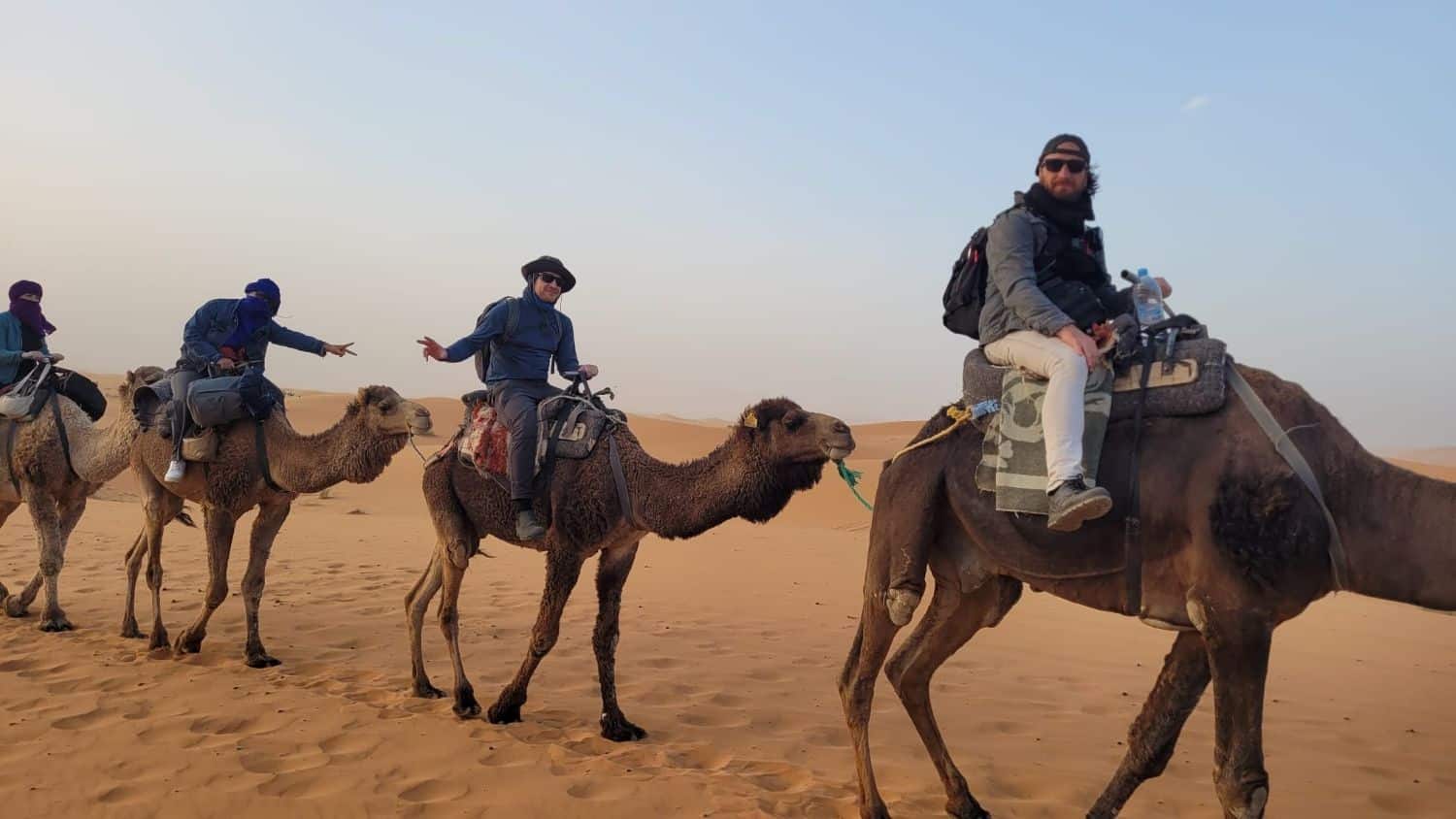 Nikos Leontis Africa motorcycle trip camels