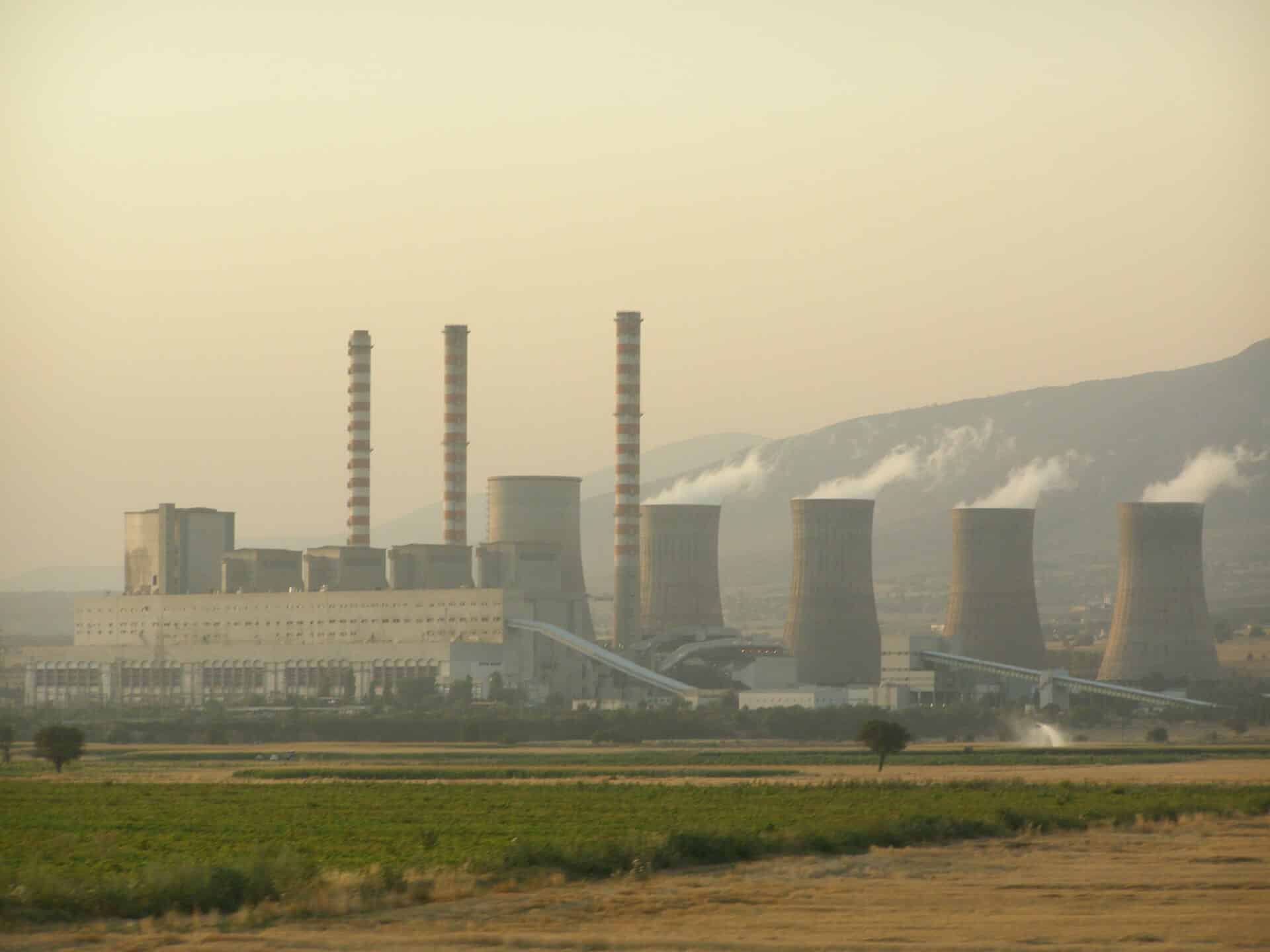"Agios Dimitrios" Thermal Power Plant. Kozani, Northern Greece
