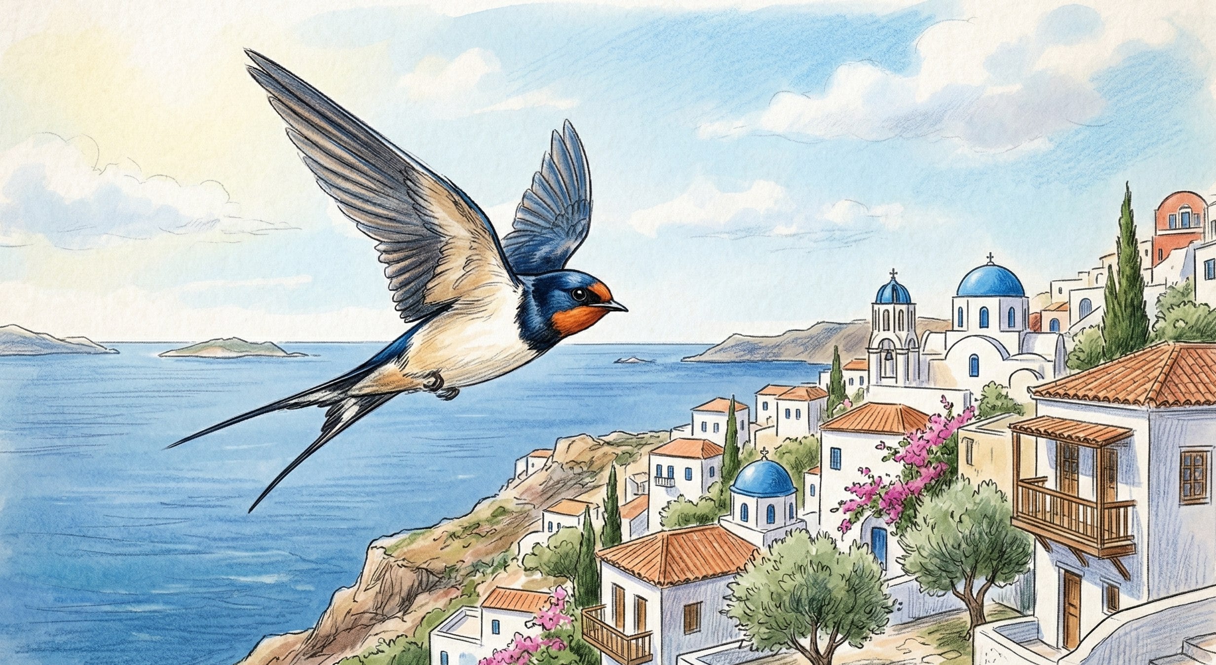 The Ancient Greek Swallow Song: A Spring Tradition That Never Died