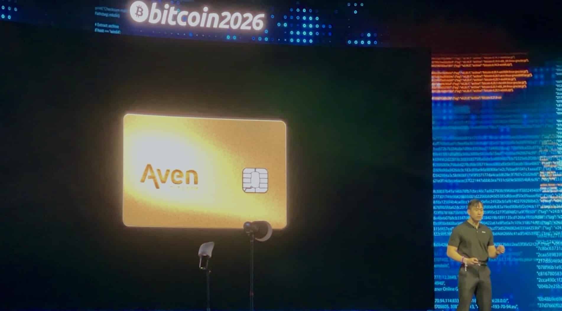 Aven Bitcoin backed credit card