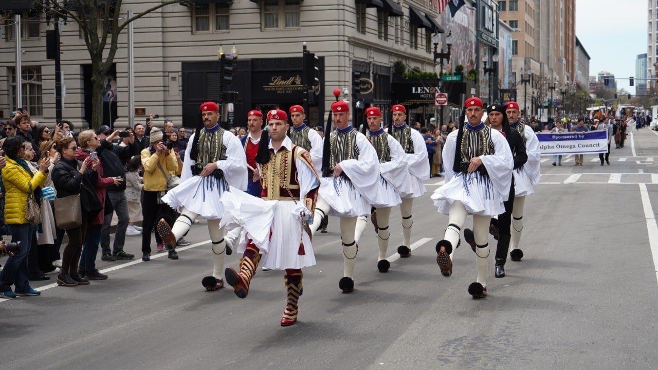 Thousands Join Celebrations and Parade for Greek Independence in Boston