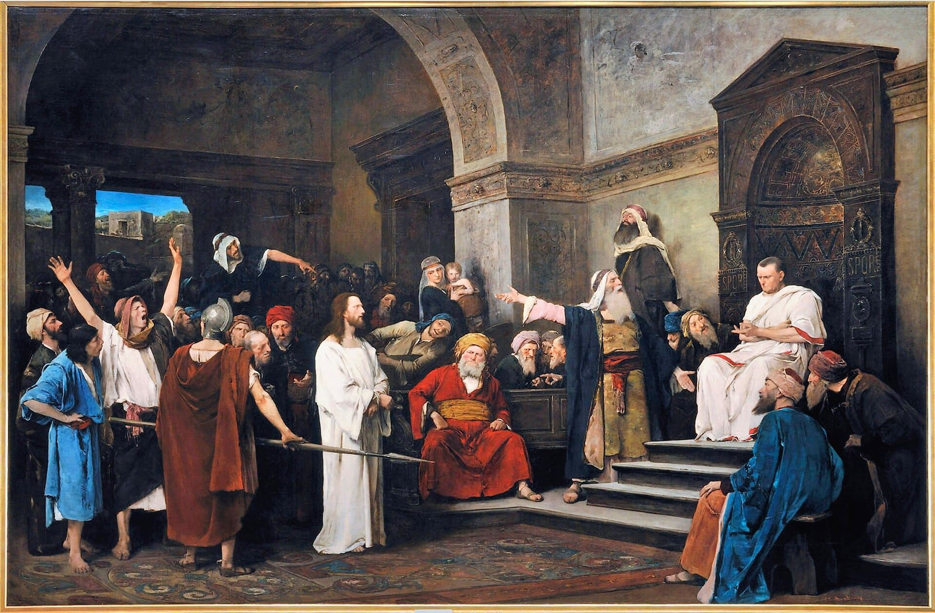 Christ before Pilate
