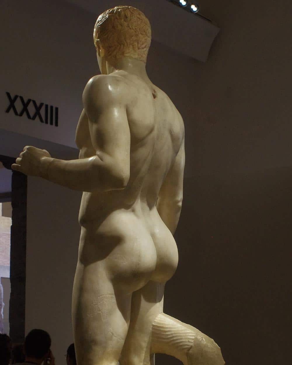 Doryphoros Spear-Bearer  ancient Greek Statue