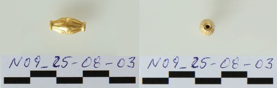 gold artifacts Aegina