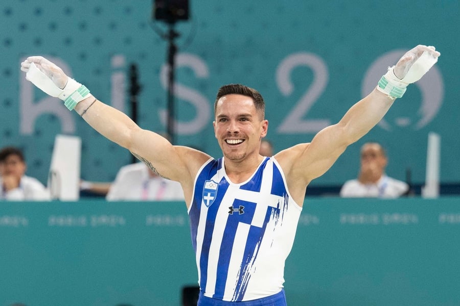 Greece’s Petrounias Wins Rings Gold at Cairo World Cup