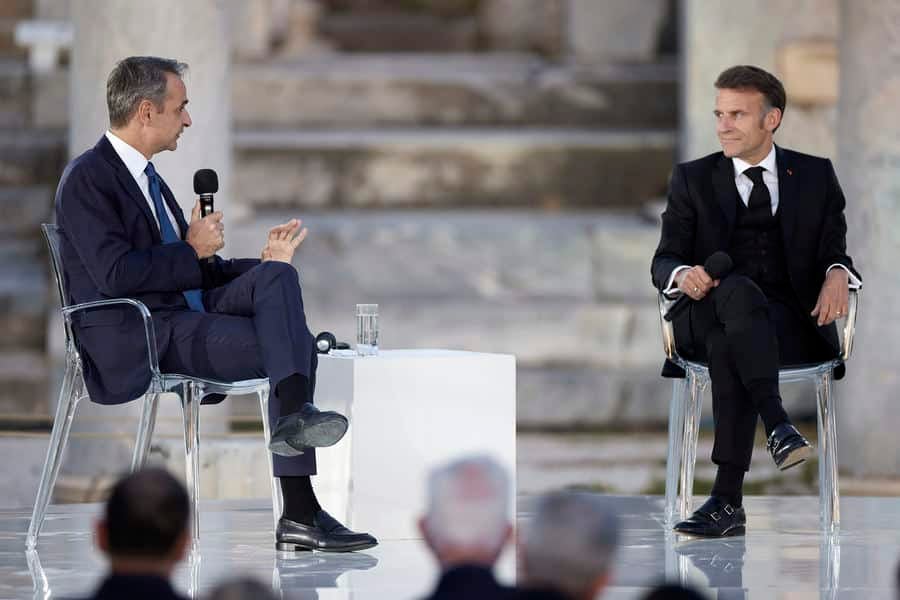 French President Macron Visits Greece Ahead of New Five-Year Defense Agreement