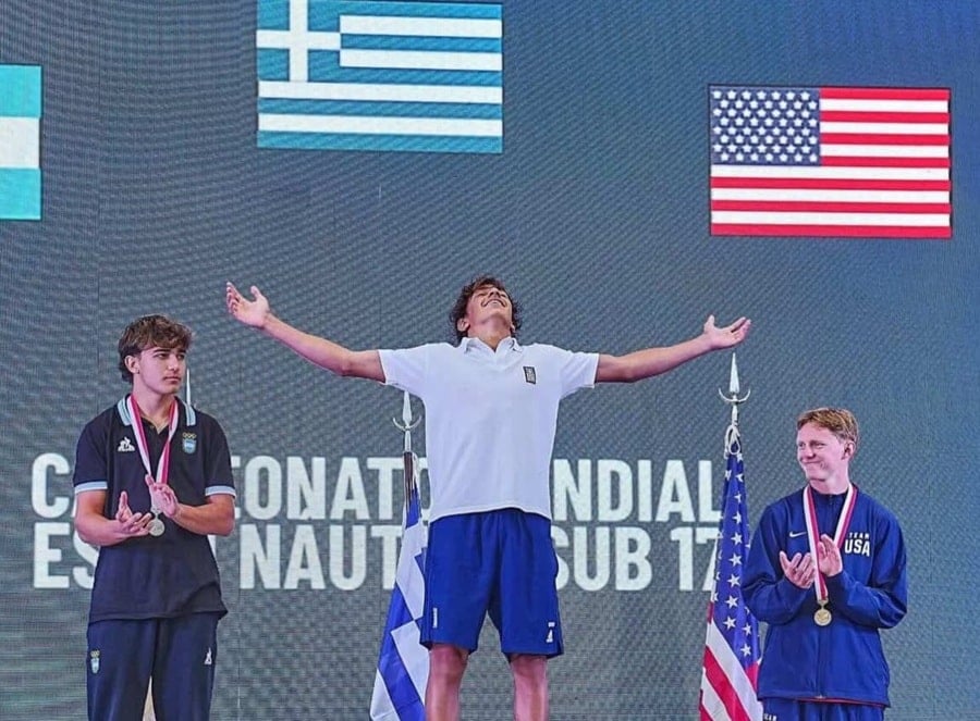 Greek Water Skier Giannis Kousathanas Crowned World Champion