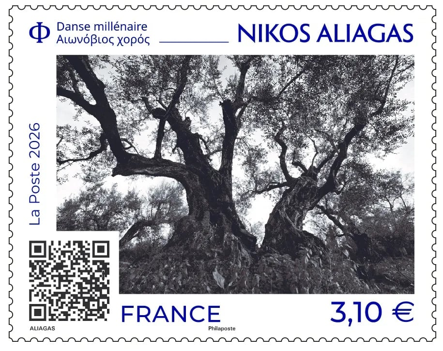 Centuries-Old Greek Olive Trees from Missolonghi to Appear on France’s New Postage Stamp