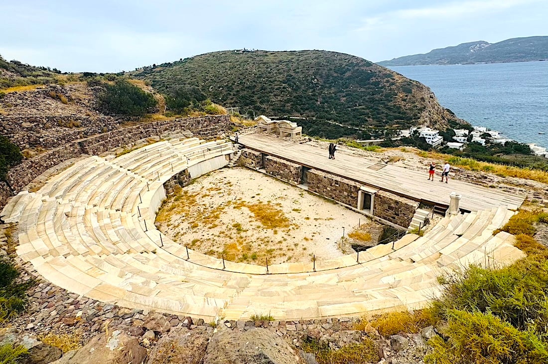 Milos Ancient theater