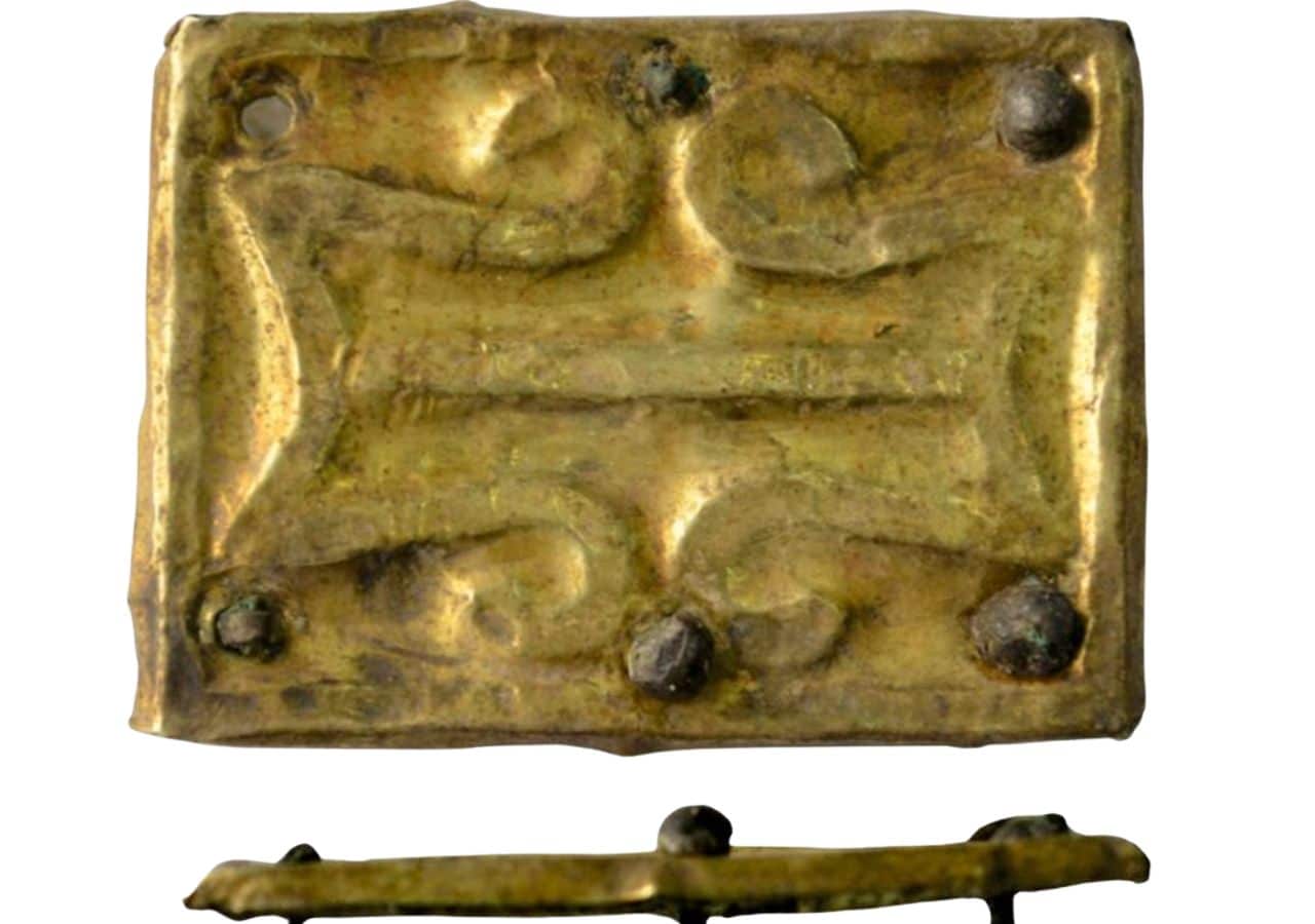 Rare Gold-and-Silver Harness Plate From the Caucasus Reveals Secrets of the Ancient Alans