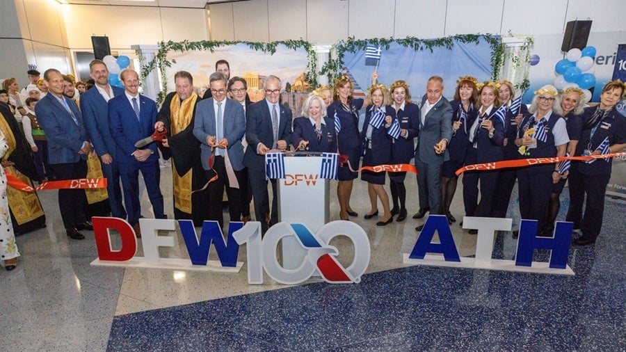 Dallas Athens American Airlines