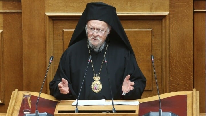 Ecumenical Patriarch Bartholomew in Histroric Speech to the Greek Parliament