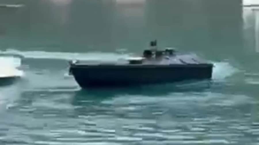 naval drone Lefkada