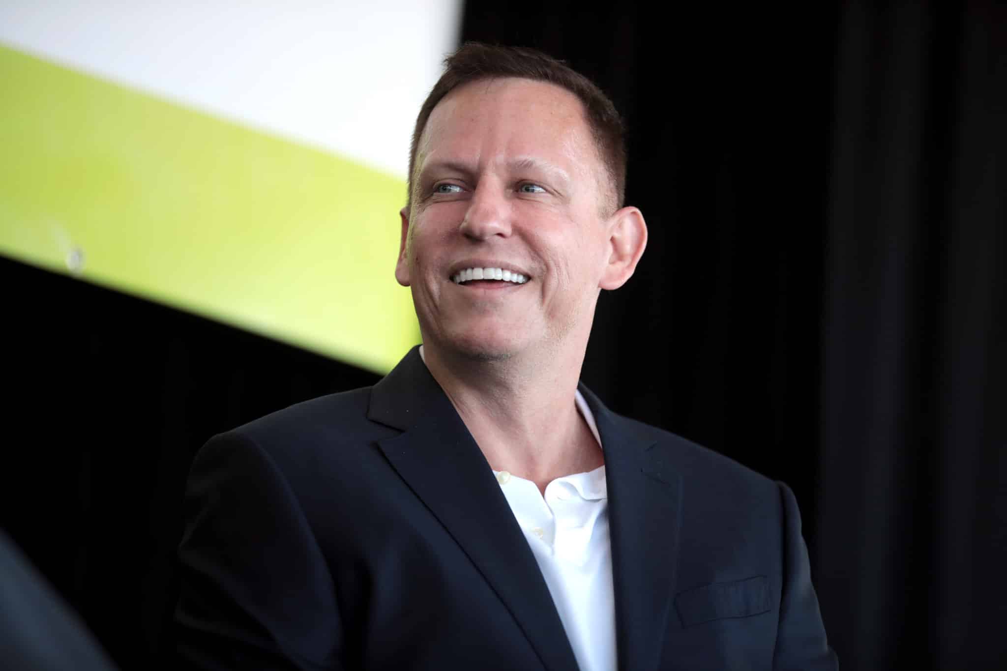 Peter Thiel, former CEO of PayPal