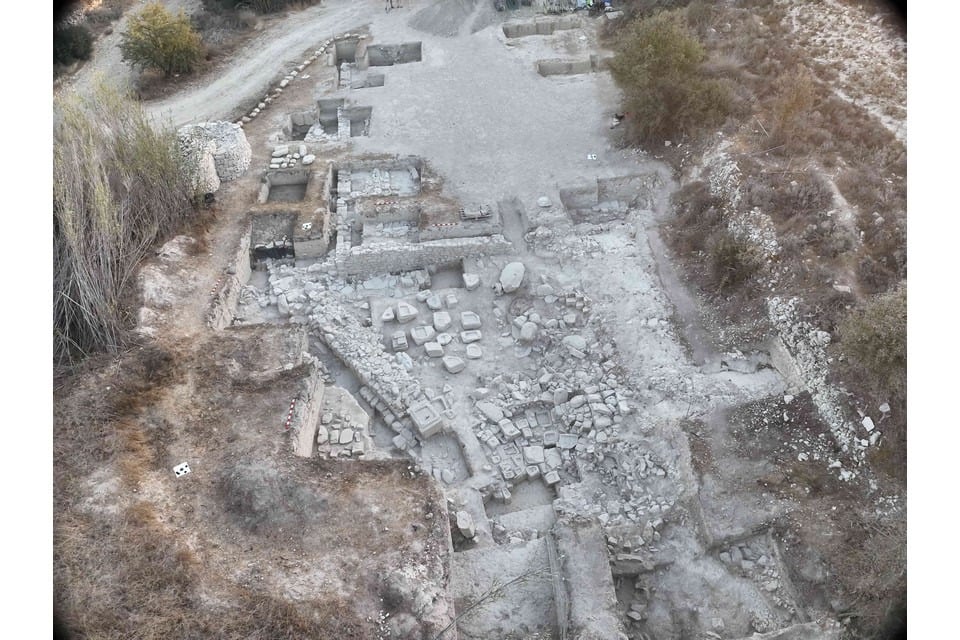 Sanctuary of Apollo at Frangissa near Pera Oreinis in Cyprus