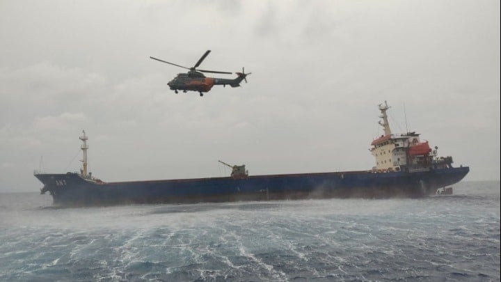 Ship sinks off Andros, Aegean