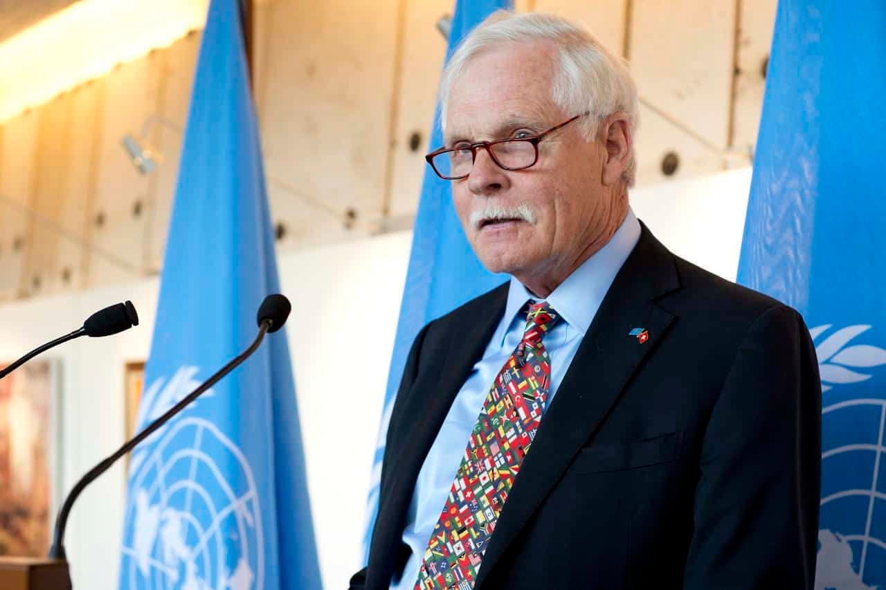 Ted Turner, founder of CNN