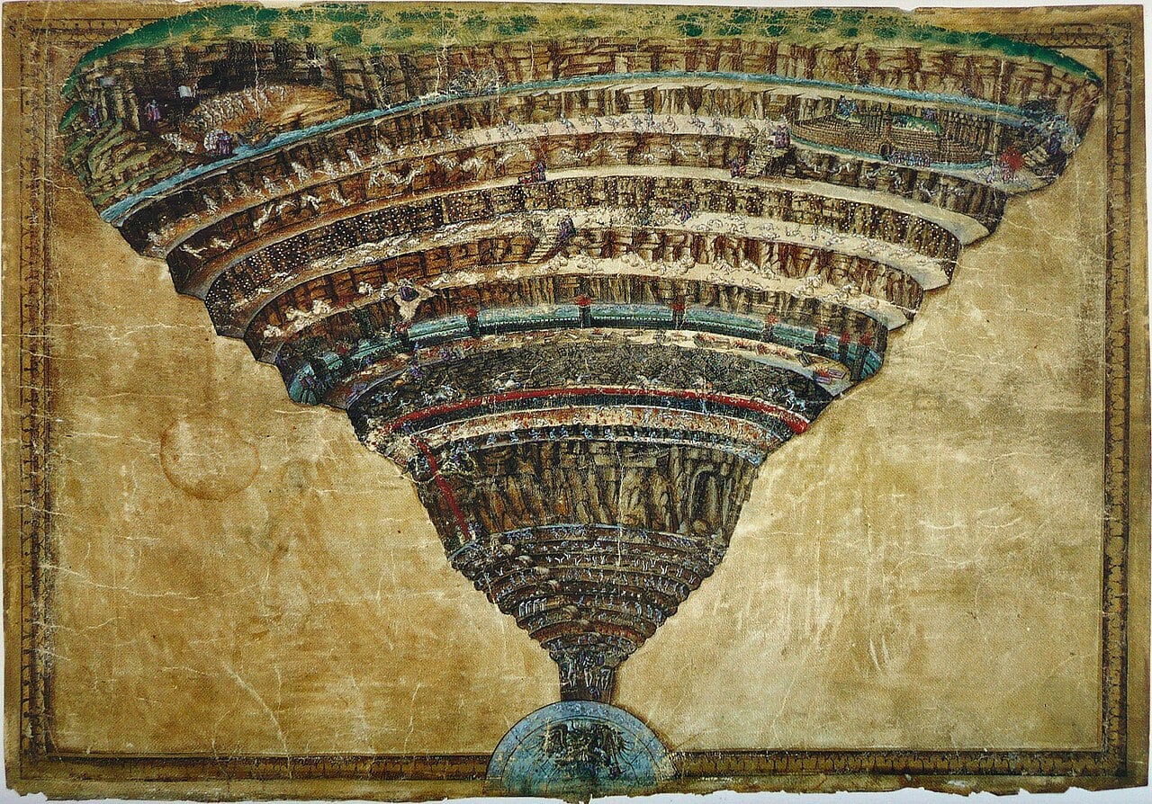 Did Satan’s Fall in Dante’s Inferno Describe an Asteroid Impact Centuries Before Science?